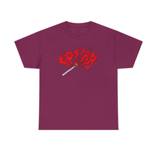 Load image into Gallery viewer, "Flaming Match" Printed Heavy Cotton Tee