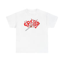 Load image into Gallery viewer, "Flaming Match" Printed Heavy Cotton Tee