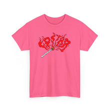 Load image into Gallery viewer, "Flaming Match" Printed Heavy Cotton Tee