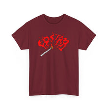 Load image into Gallery viewer, "Flaming Match" Printed Heavy Cotton Tee