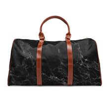 Load image into Gallery viewer, "Black Marble" Waterproof Travel Bag