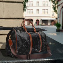 Load image into Gallery viewer, "Black Marble" Waterproof Travel Bag