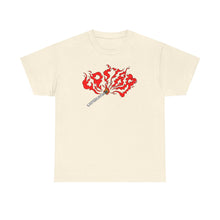 Load image into Gallery viewer, &quot;Flaming Match&quot; Printed Heavy Cotton Tee
